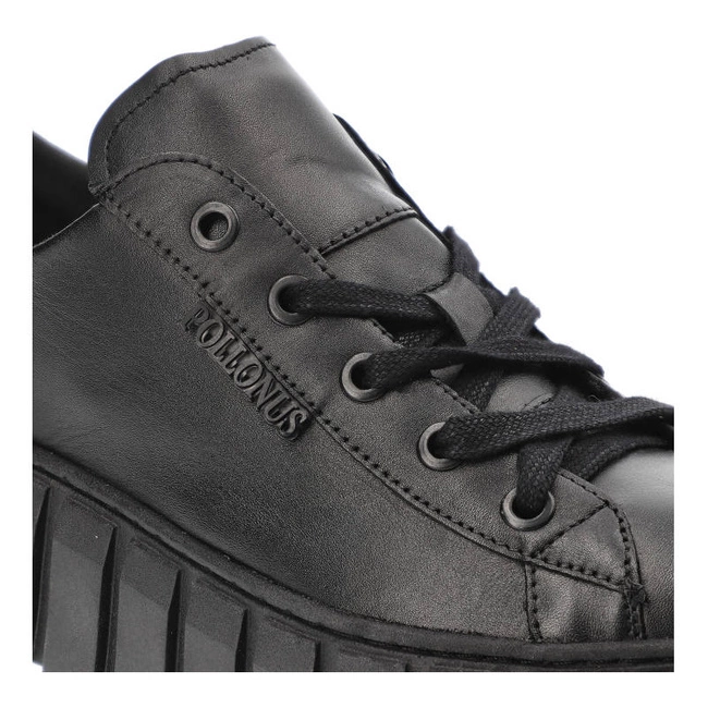 Tenisky Pollonus - 5-1578-003 Czarny Lico