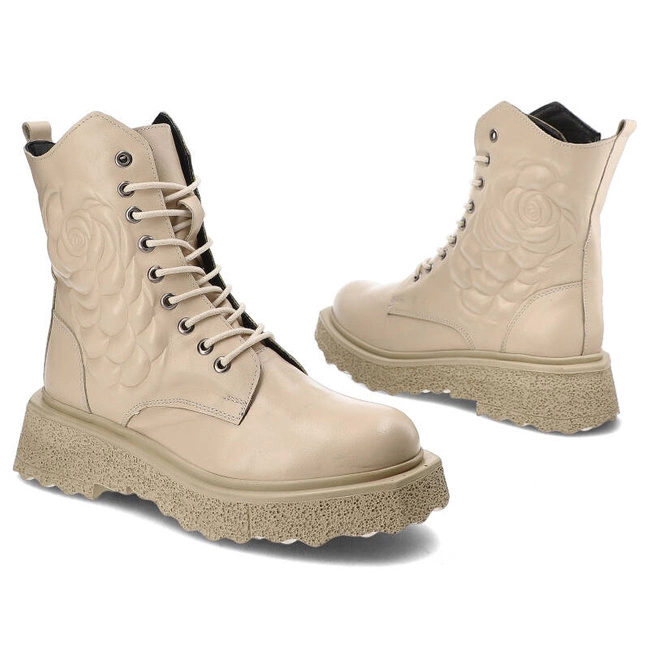 Členkové Topánky Artiker - 53C0756 Beżowy