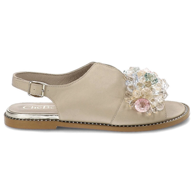 Sandále Chebello - 2937_-394-000-PSK-S130 Beżowy