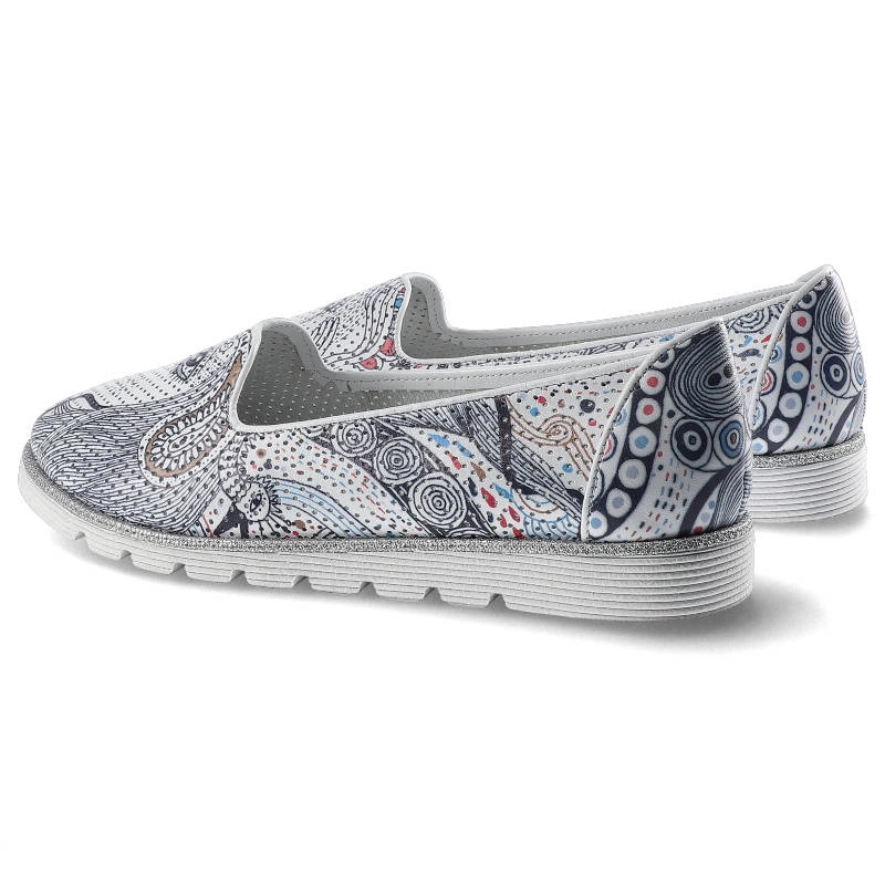 Poltopánky Lanqier - 44C0295 Biało-Granatowy