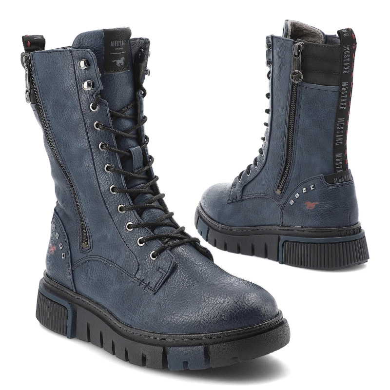 Členkové Topánky Mustang - 1502-503-800 Dunkelblau