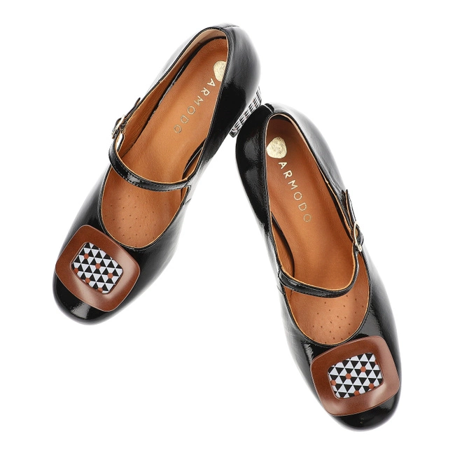 Lodičky Armodo - 2764 Czarny 287/TR480