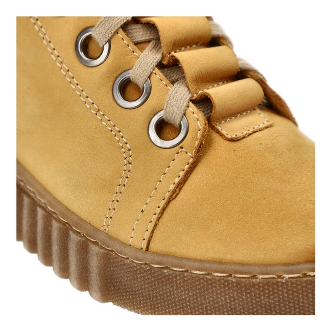 Šnúrovacie Členkové Topánky Armodo - 753 Żółty K10