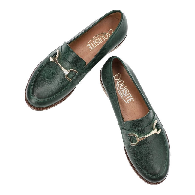 Poltopánky Exquisite - 1510 Zielony.Rust