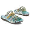 Šľapky LAURA VITA - Lillo 5025 CX1933-50 Turquoise
