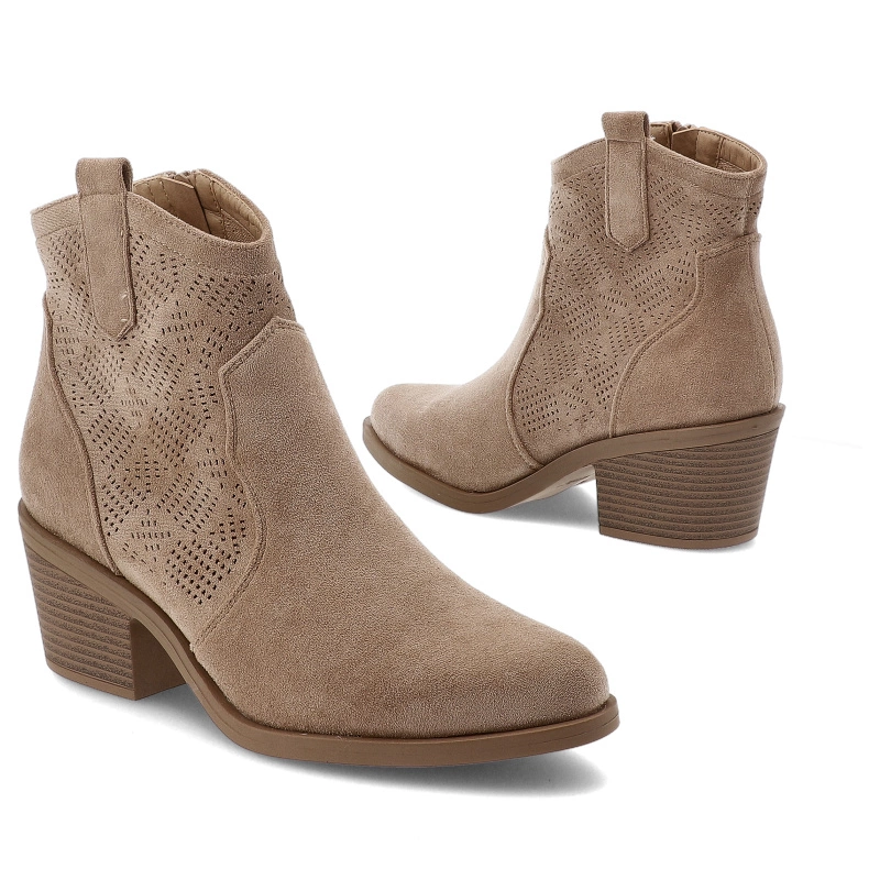 Členkové Topánky S.BARSKI - HY52-537 Beige