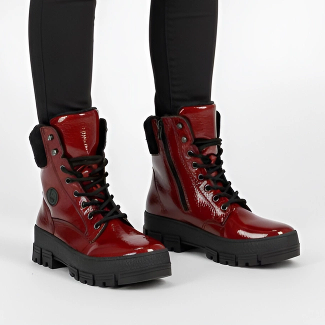 Členkové Topánky RIEKER - Y0220-33 Red