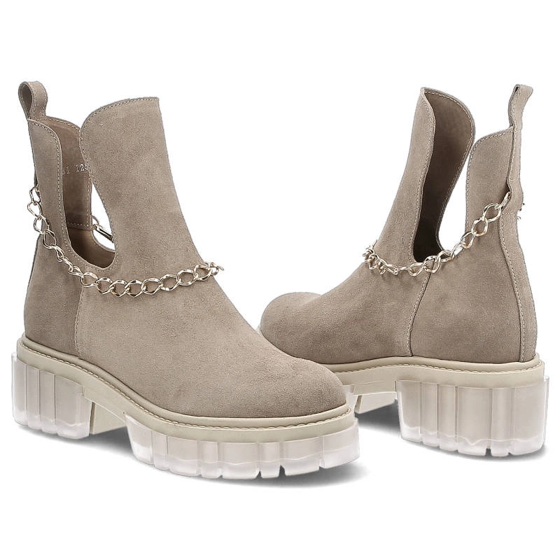 Členkové Topánky Lemar - 30065 W.Taupe