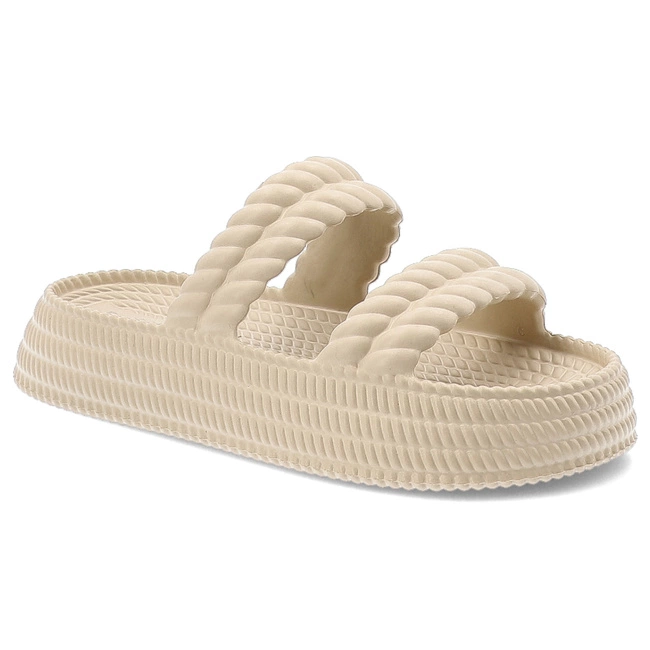Šľapky S.BARSKI - ZK51-001 Beige