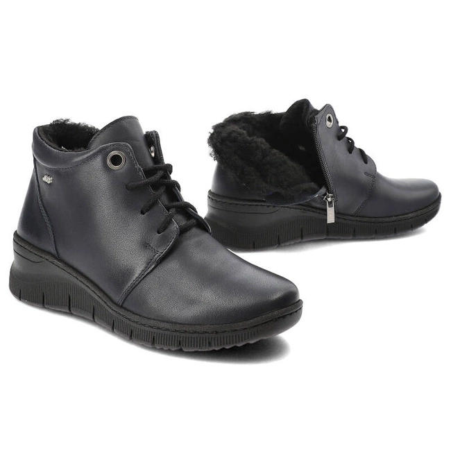 Šnúrovacie Členkové Topánky Armodo - 1177 K8 Granat