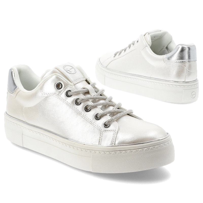 Tenisky TAMARIS - 1-23751-44 101 White Pearl