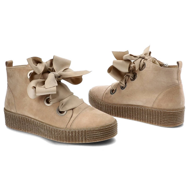 Tenisky Marshall - 6836 SŁ z.Cappuccino