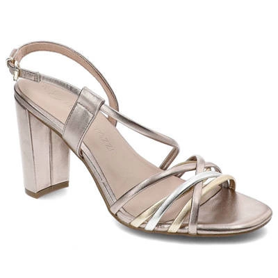 Sandále Marco Tozzi - 2-28324-20 532 Rose Met.Comb