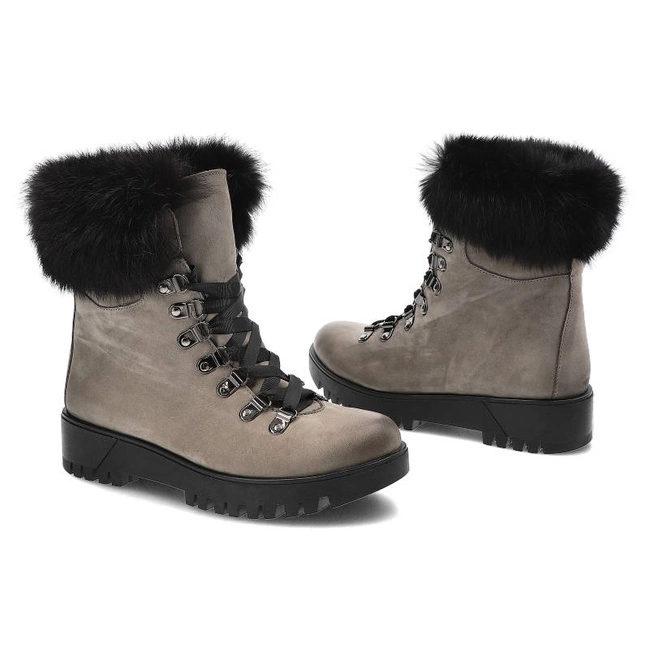 Členkové Topánky Chebello - 1809_013-000-POL-S13 Szary