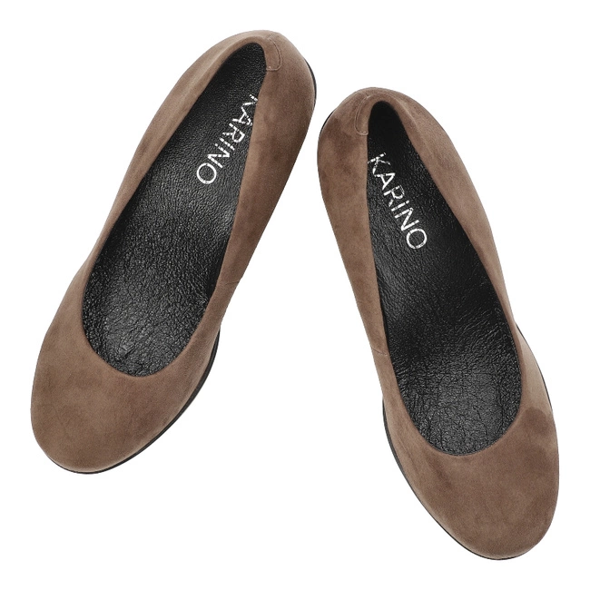 Lodičky KARINO - 1224/015-P Cervo/Welur