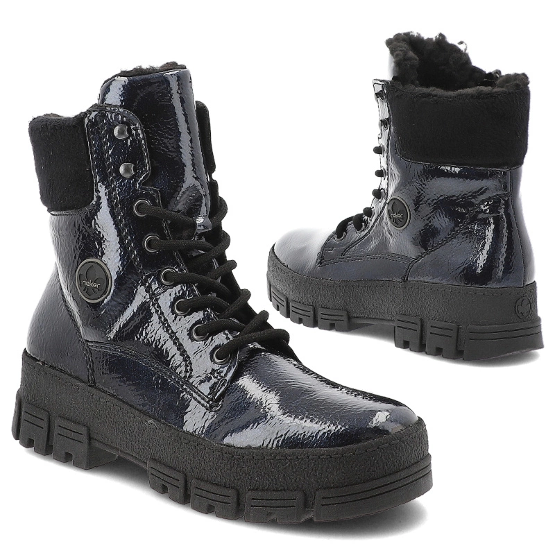 Členkové Topánky RIEKER - Y0220-14 Blue