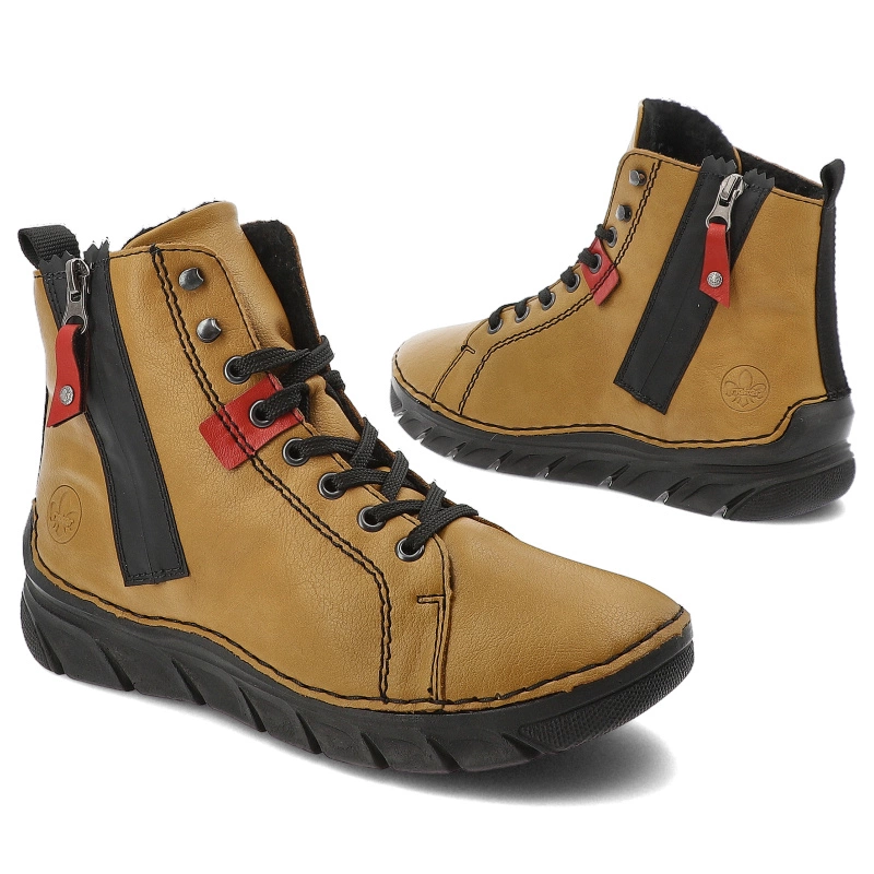 Členkové Topánky RIEKER - 55024-68 Yellow