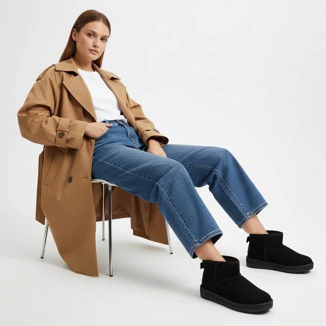 Snehule Big Star - KK274288 906 Czarny