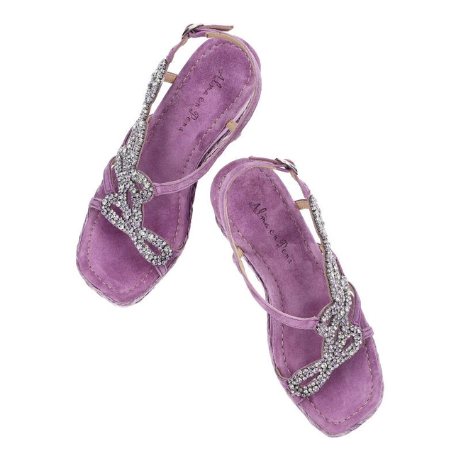 Sandále Alma en Pena - V23511 Suede Violet