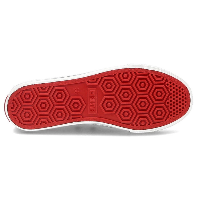 Plátenky Big Star - JJ274123 Biały/Czerwony