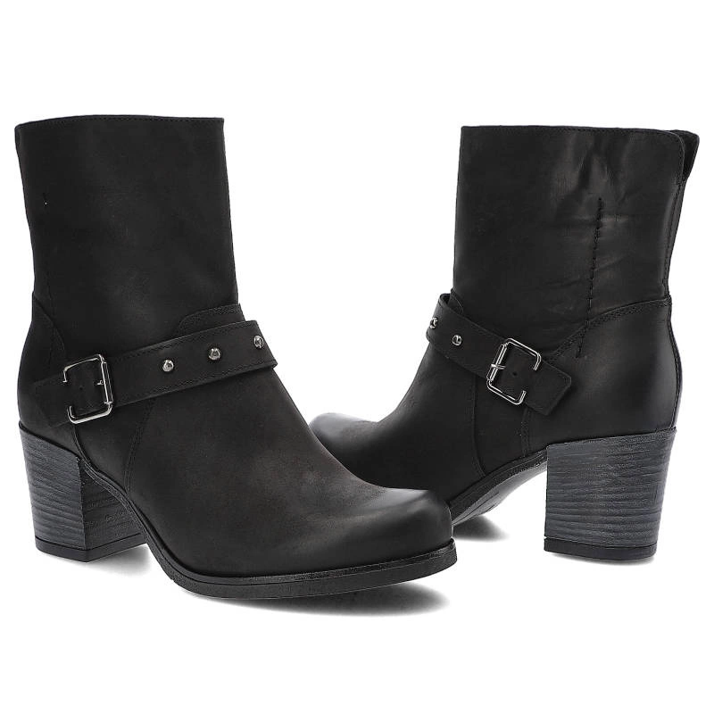 Šnúrovacie Členkové Topánky Karino - 1025/003-F Czarny