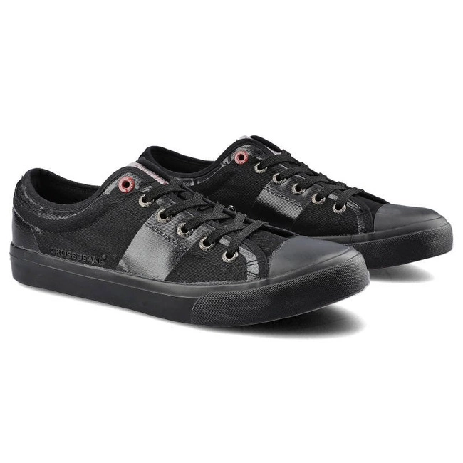 Plátenky Cross Jeans - FF1R4019C Czarny