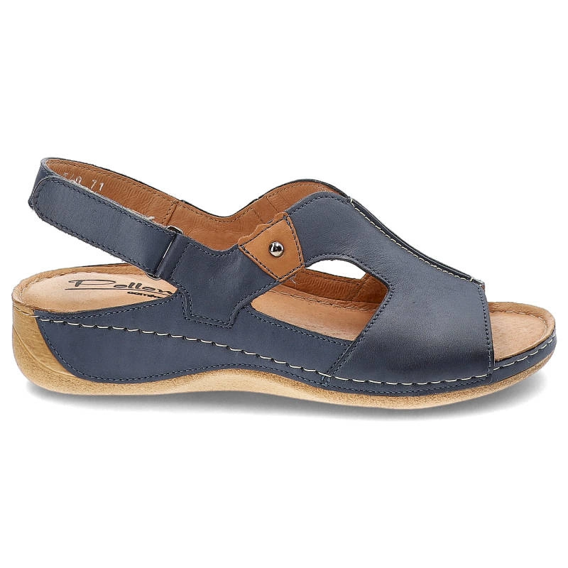 Sandále Pollonus - 5-0774-071 Niebieski+Rudy