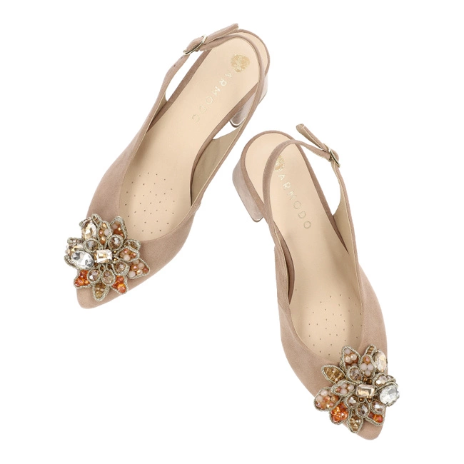 Sandále Armodo - 2498 Beż WN