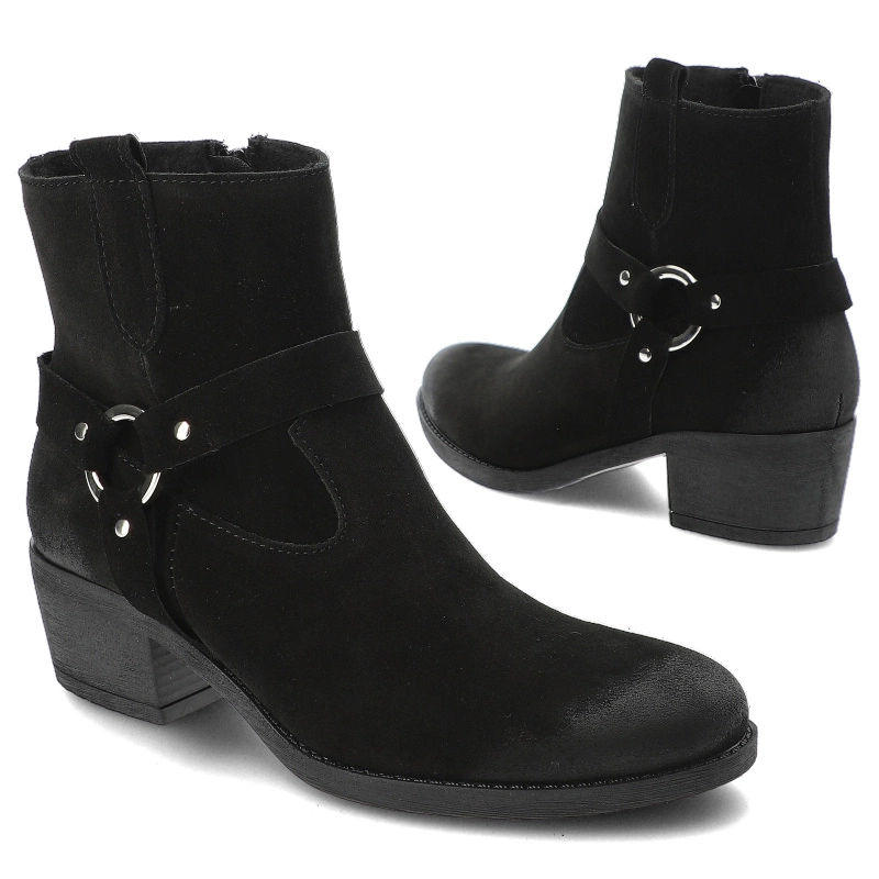 Členkové Topánky Armodo - 60477 W.Czarny