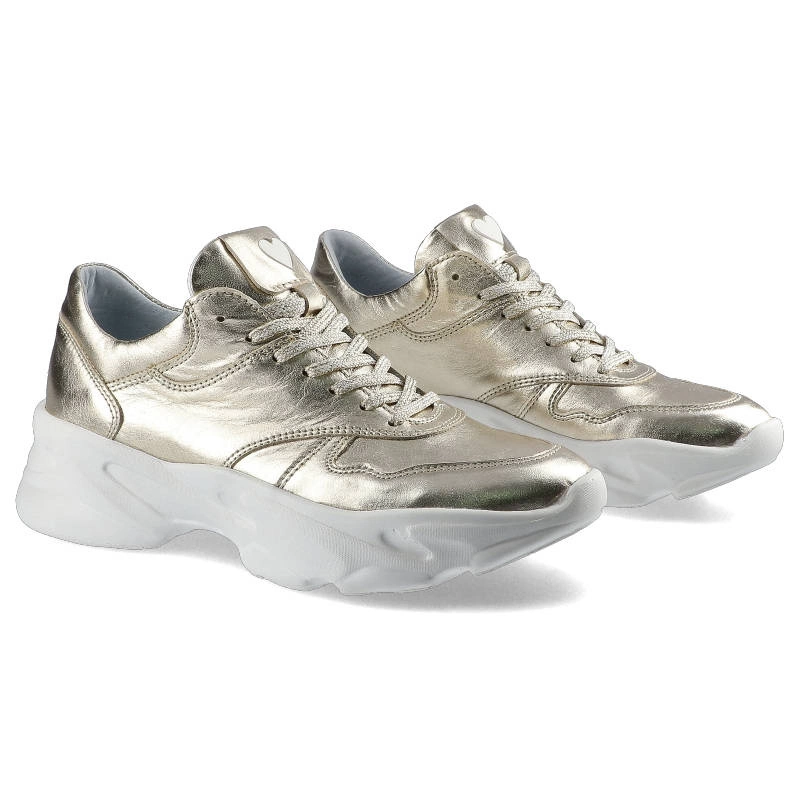 Tenisky Chebello - 2577_-307-000-PSK-S124 Złoty