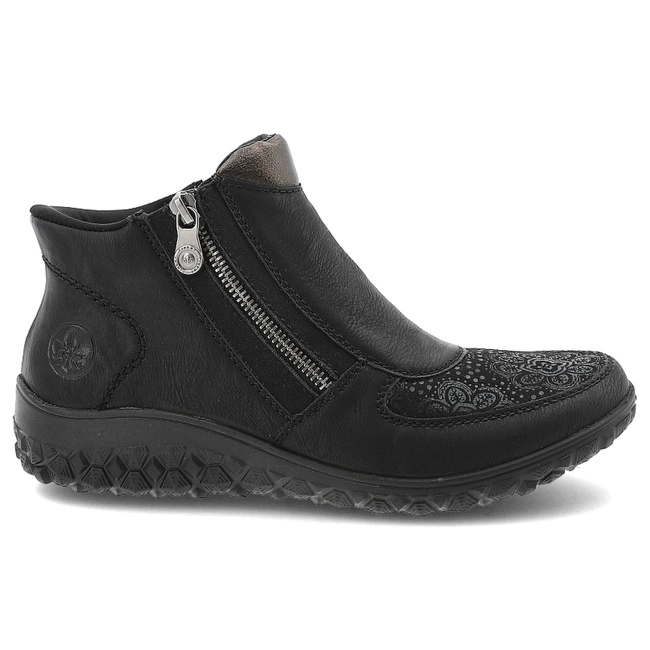 Členkové Topánky RIEKER - 59558-00 Black