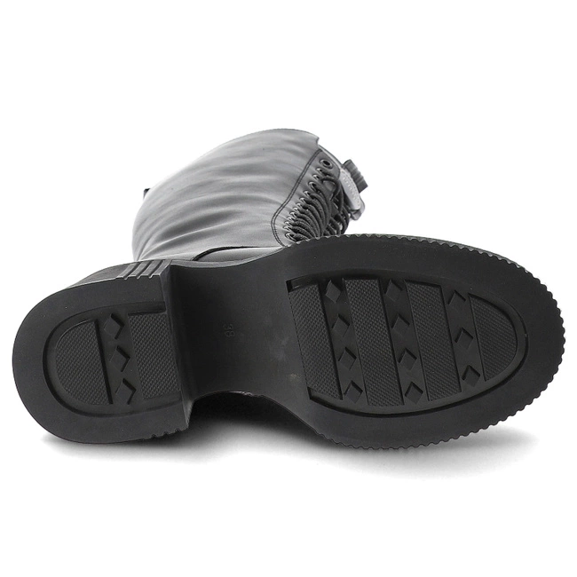 Čižmy VINCEZA - 66804 BK Czarny