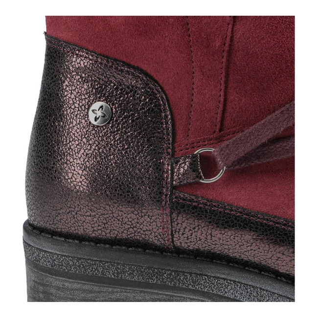 Členkové Topánky Maciejka - 03284-23/00-4 Bordo/Baranek