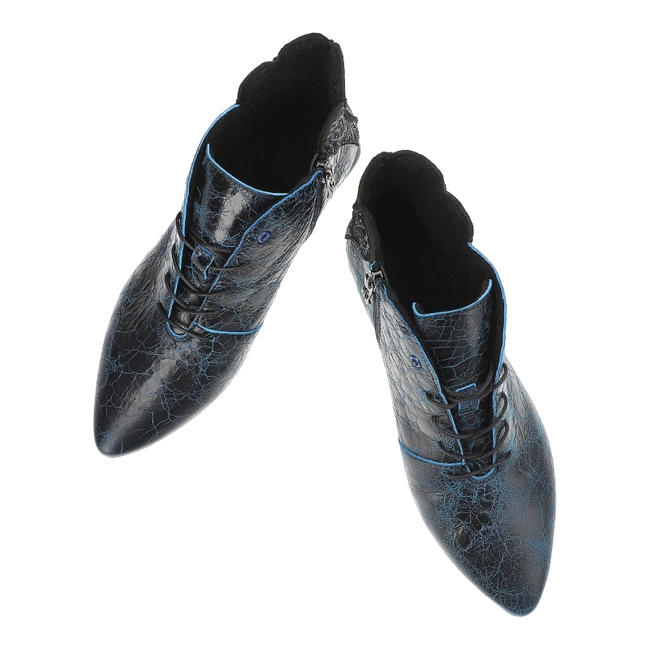 Členkové Topánky Armodo - 7207A Niebieski