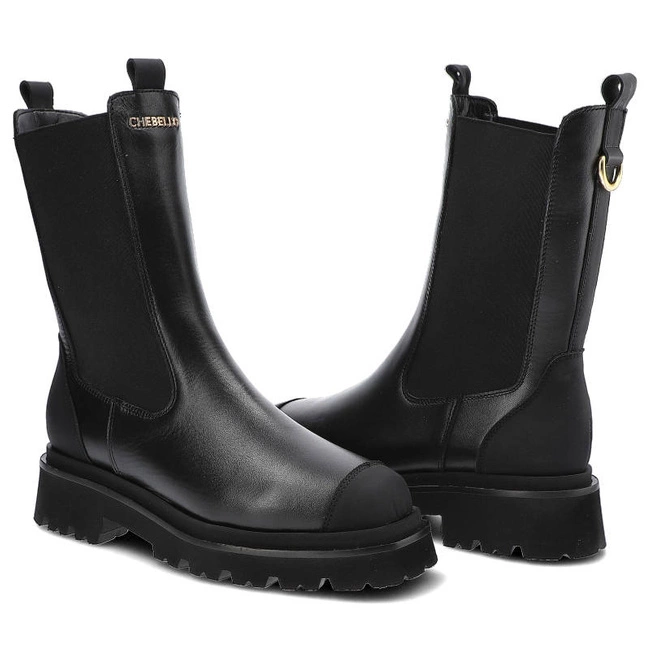 Členkové Topánky Chebello - 2799_-300-150-MIC-S194 Czarny