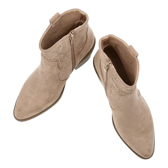 Kovbojky S.BARSKI - HY51-061 Beige