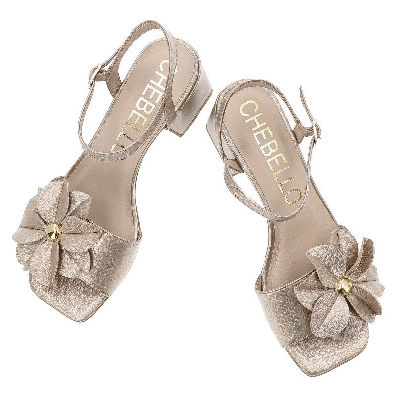 Sandále CHEBELLO - 4699_-042-270-PSK-S182 Złoty