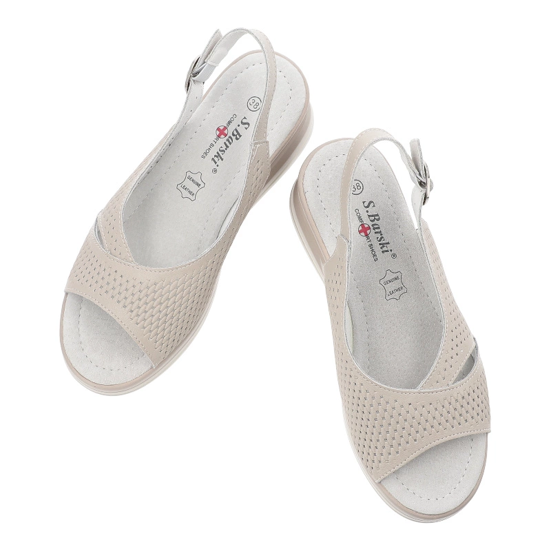 Sandále S.BARSKI - LR51-660 Beige