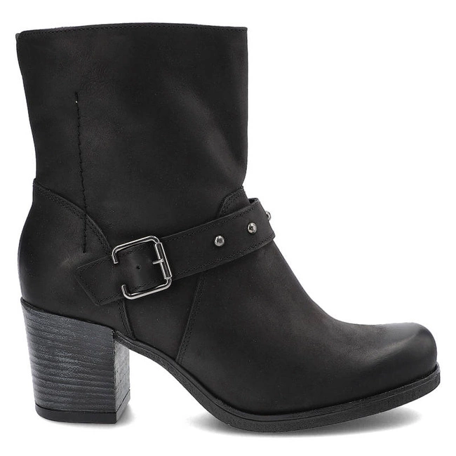 Šnúrovacie Členkové Topánky Karino - 1025/003-F Czarny