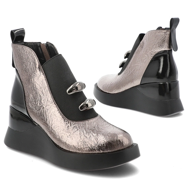 Členkové Topánky S.BARSKI - MR52-106 Pewter