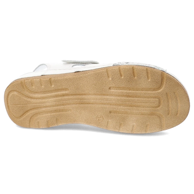 Sandále Armodo - 1038 Biały+Kwiaty K9-C68