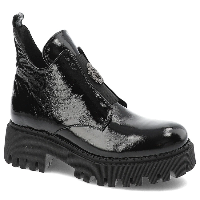 Členkové Topánky Armodo - 60451 Naplak Czarny+Cn.