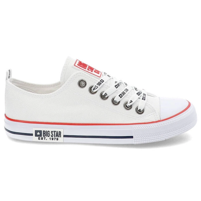 Plátenky Big Star - KK274101 Biały