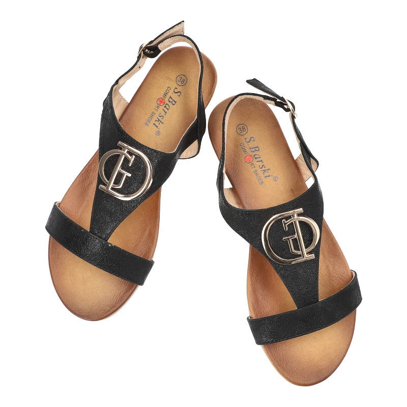 Sandále S.Barski - KV27-051 Black