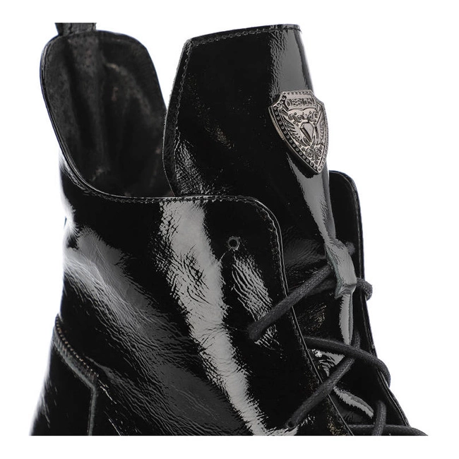 Členkové Topánky Lemar - 60381 Naplak Czarny