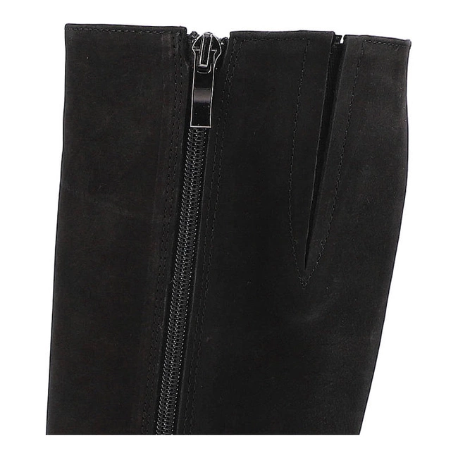 Čižmy Gamis - 3847 Czarny Nubuk