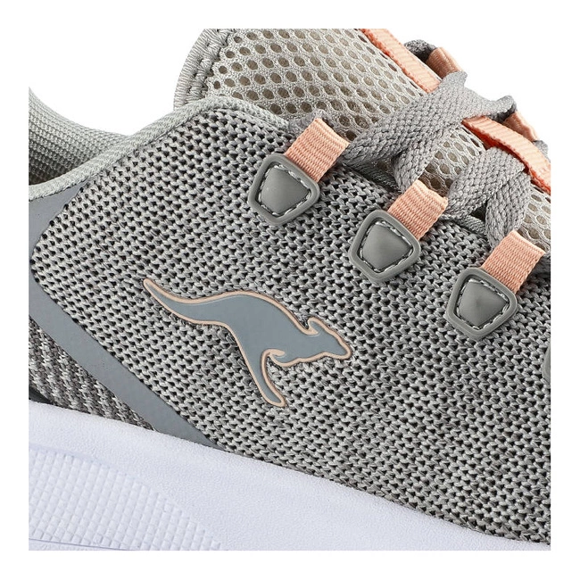 Tenisky Kangaroos - 18318 000 2075 Kf Lock Vapor Grey/Dusty Rose