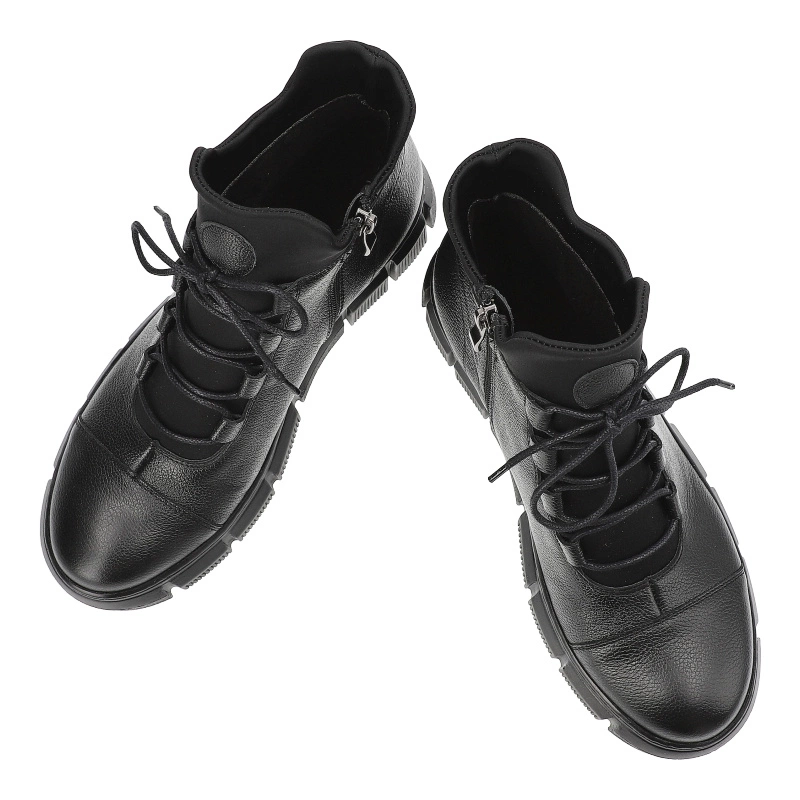 Šnúrovacie Členkové Topánky Armodo - 1519 Czarny 1269