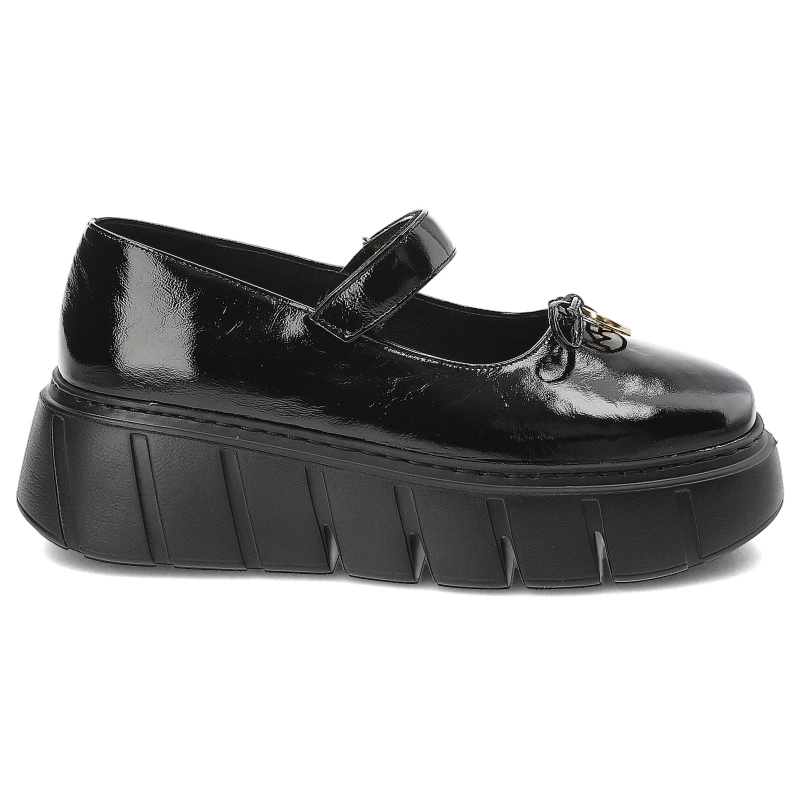 Poltopánky Karino - 5308/090-P Czarny/Naplak