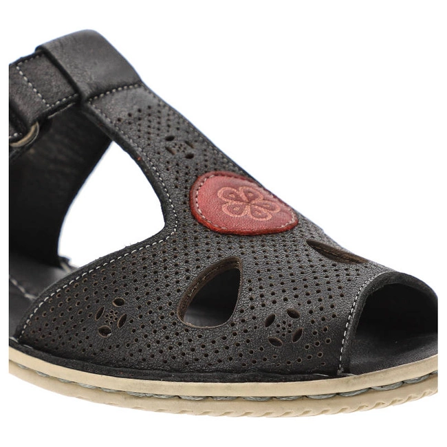 Sandále Lanqier - 38C372 Black